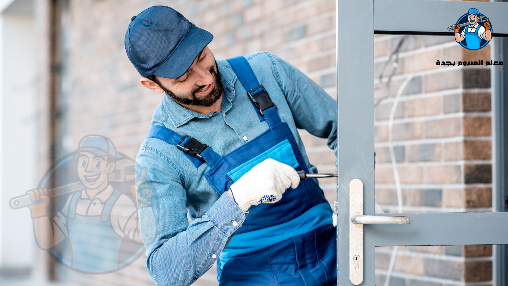 معلم تركيب ابواب بحي النسيم