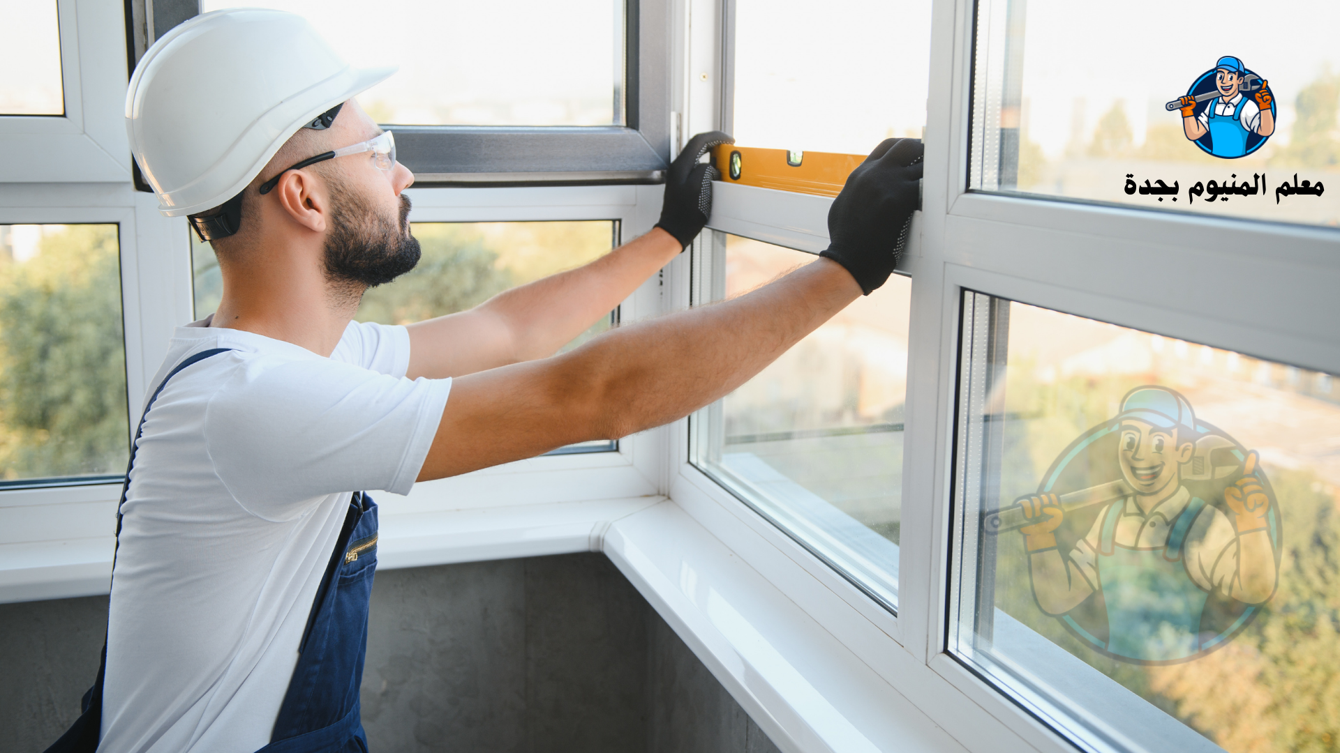 معلم ابواب المنيوم بحي الحمدانية