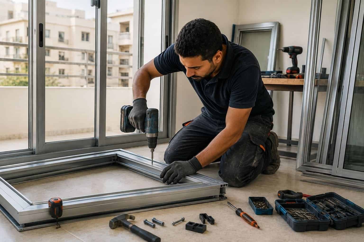 فك وتركيب مطابخ المنيوم بجدة – نقل وتعديل وتركيب المطابخ القديمة والجديدة - الصورة البارزة رقم 1